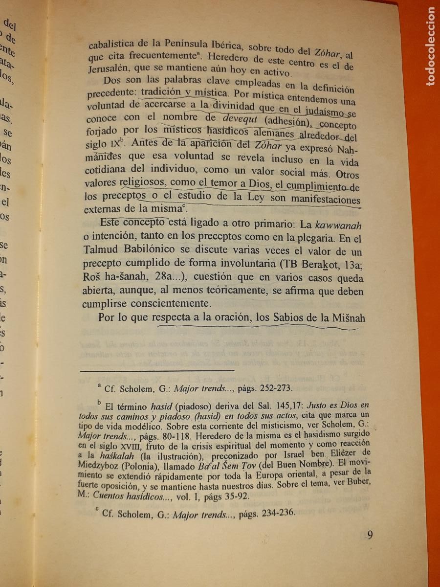 Libros: EL ZOHAR, EL LIBRO DEL ESPLENDOR � CABALA - ANONIMO - Foto 9