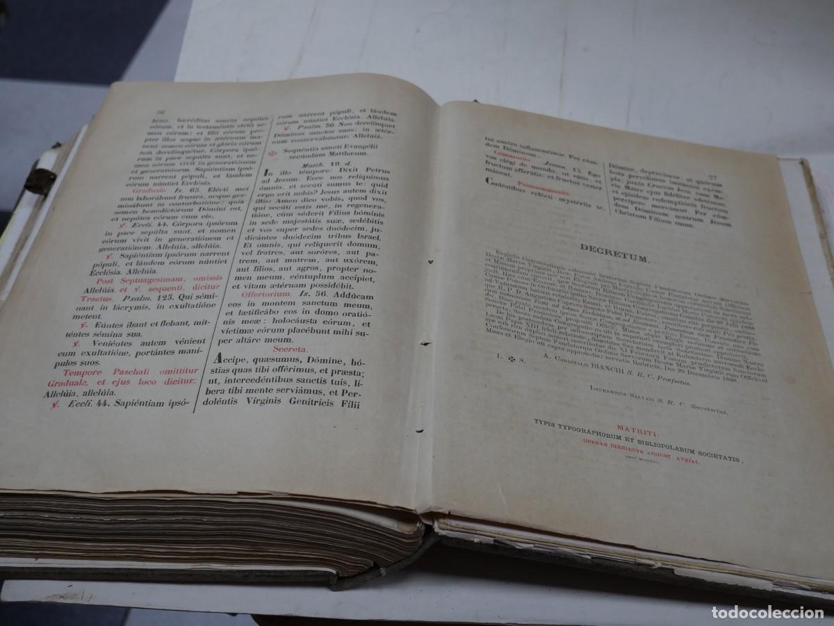 Libros: MISSALE ROMANUM. - ANONIMO - Foto 14