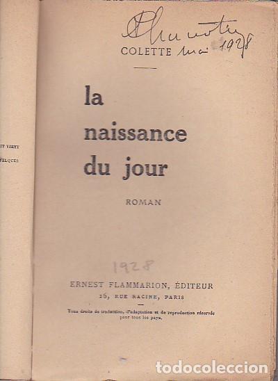Libros: La naissance du jour - COLETTE - Foto 4