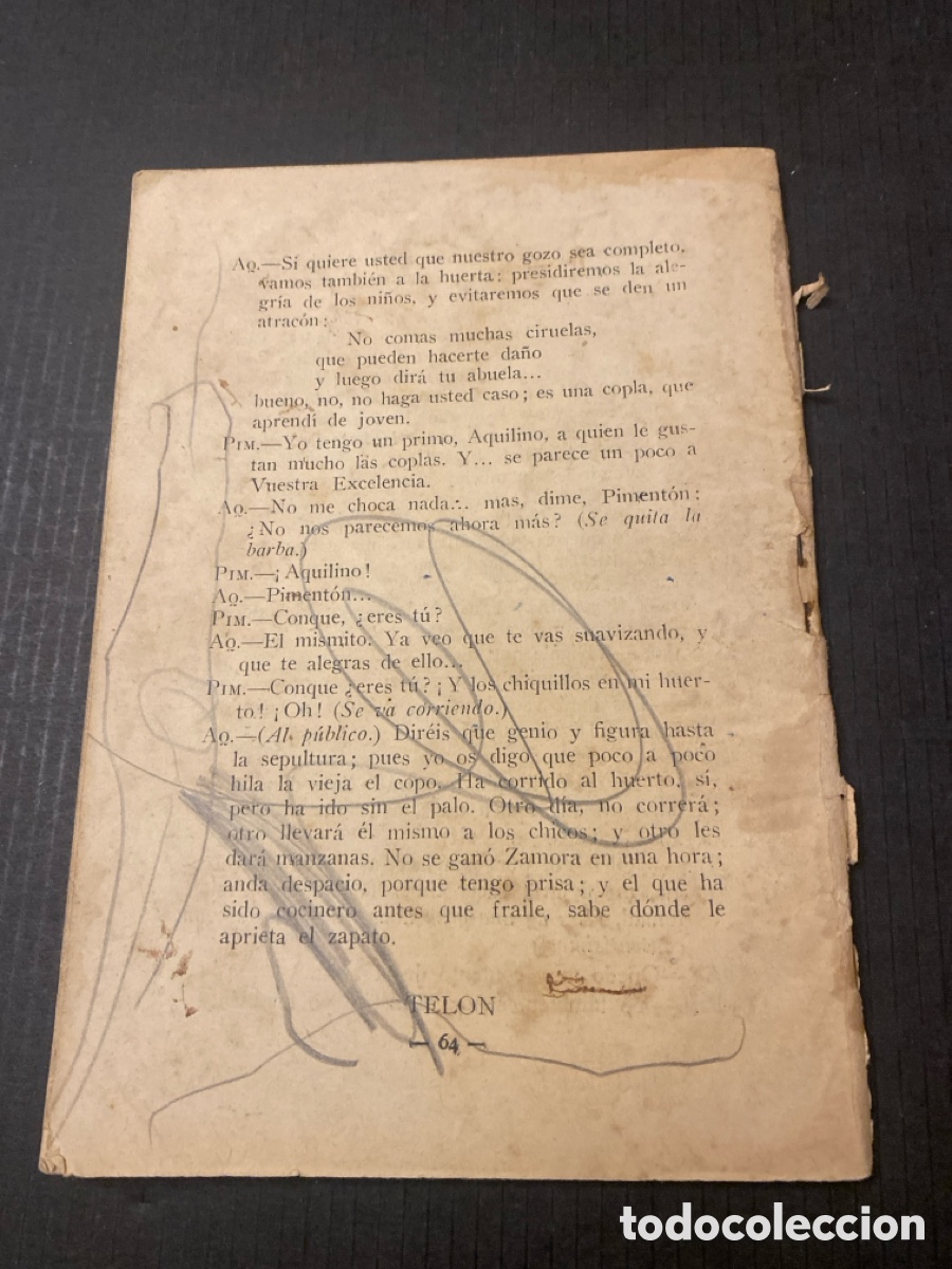 Libros: DE BROMA Y DE VERAS. NUESTRO TEATRILLO. 1943 - Foto 2