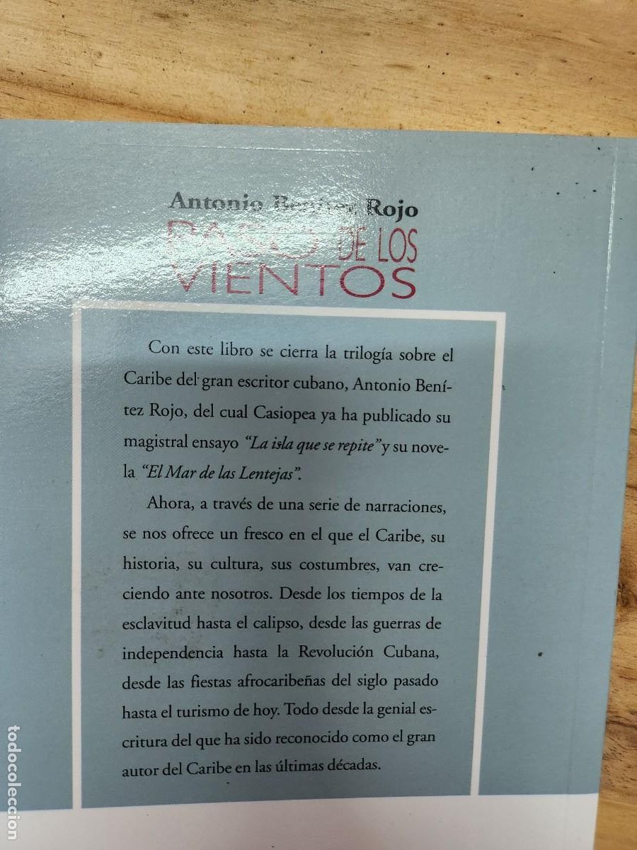 Libros: PASO DE LOS VIENTOS - BEN&Iacute;TEZ ROJO, ANTONIO - Foto 6