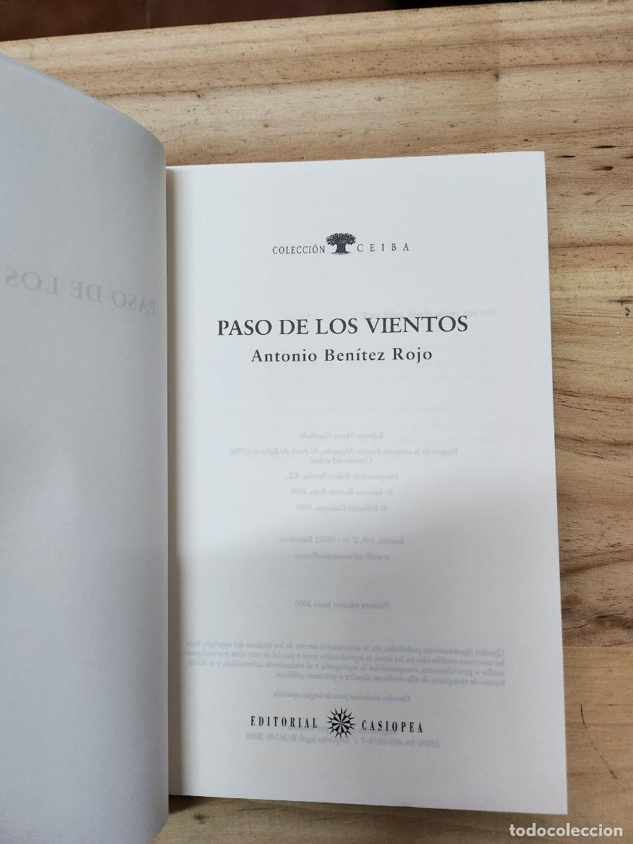 Libros: PASO DE LOS VIENTOS - BEN&Iacute;TEZ ROJO, ANTONIO - Foto 4