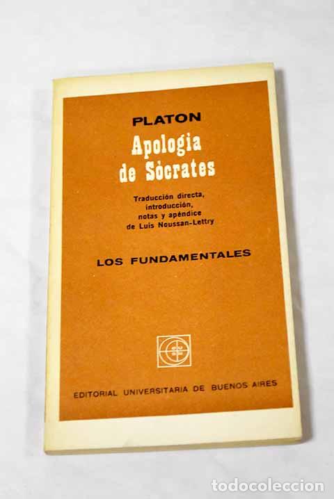 Libros: Apolog&iacute;a de S&oacute;crates.- Plat&oacute;n - Foto 1