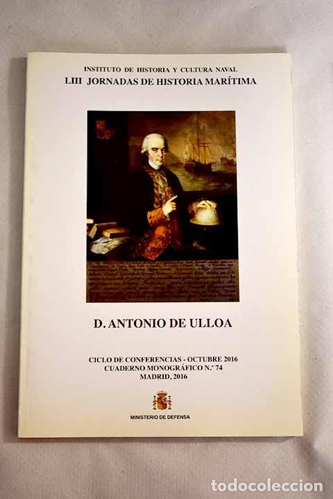 Libros: D. Antonio de Ulloa: ciclo de conferencias, octubre 2016 - Foto 1