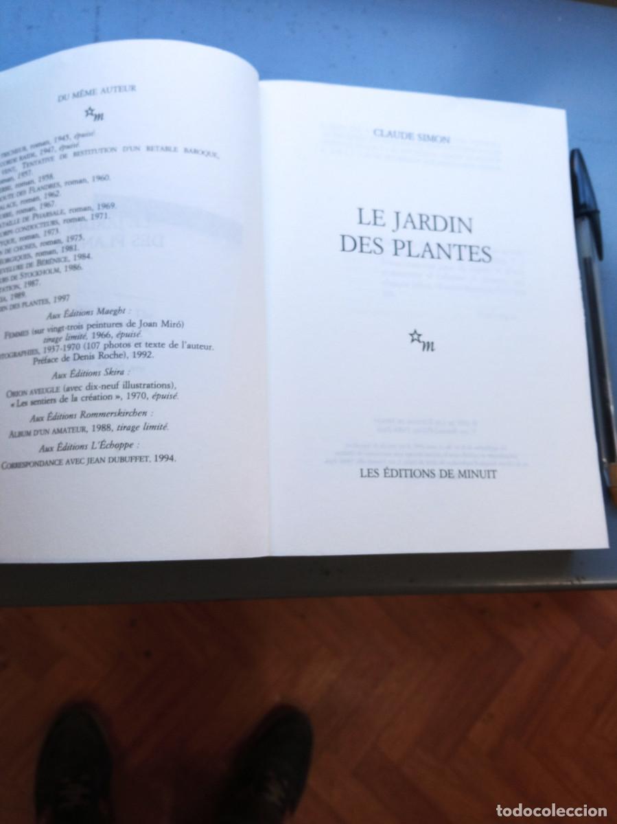 Libros: Claude Simon - Le jardin des plantes - Foto 1