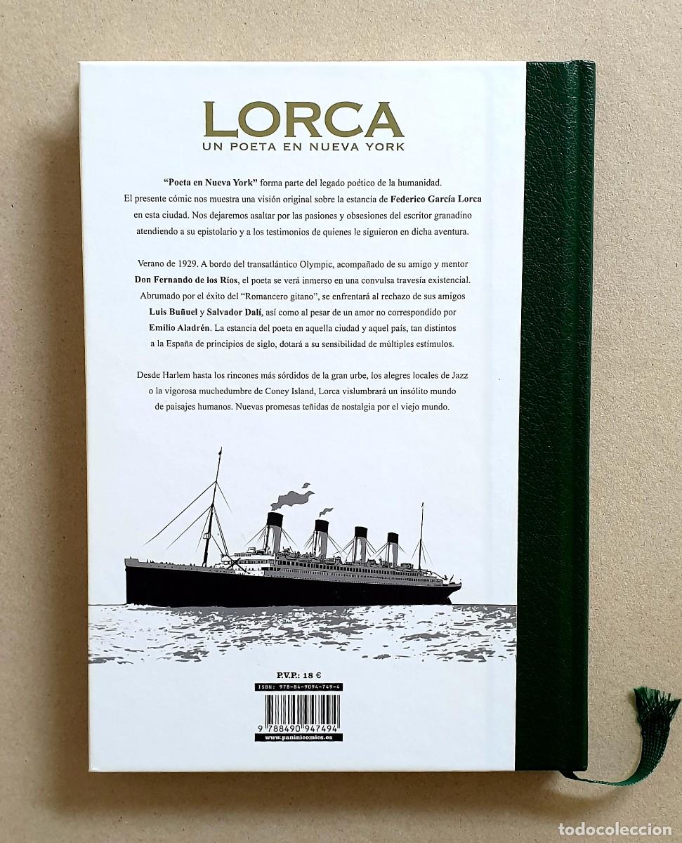 Libros: Lorca. Un poeta en Nueva York. Carles Esquembre. Evolution comics. 2016 - Foto 2