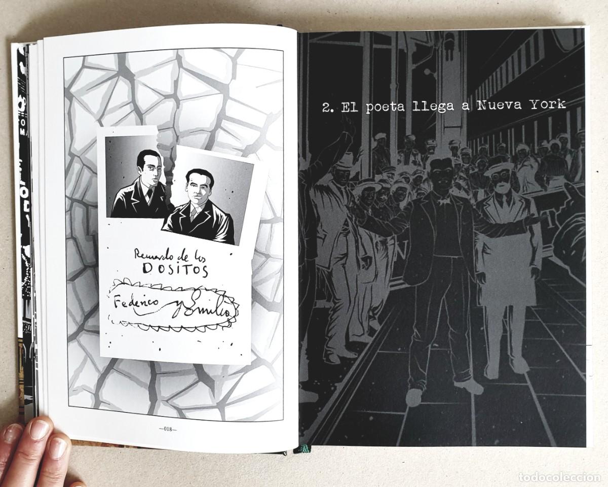 Libros: Lorca. Un poeta en Nueva York. Carles Esquembre. Evolution comics. 2016 - Foto 8