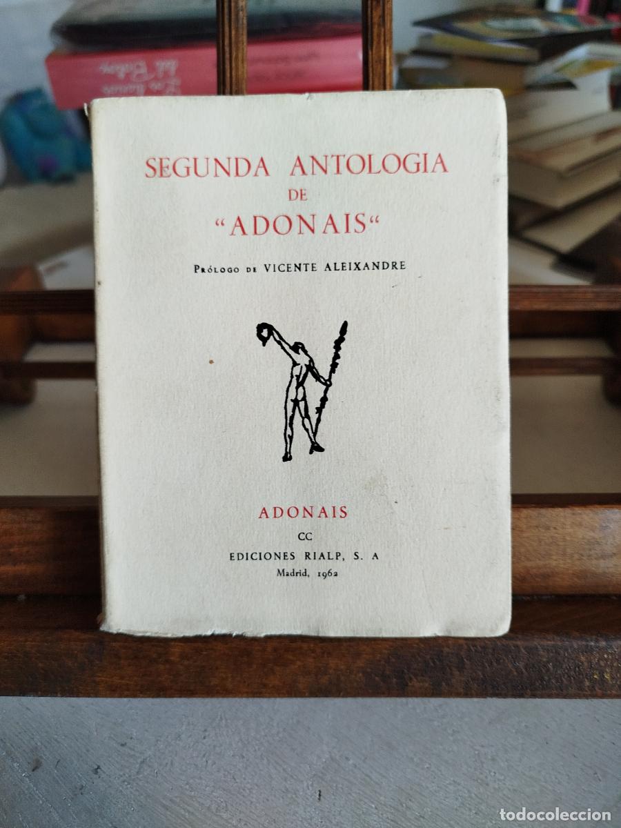 Libros: Segunda Antologia de &rdquo;Adonais&rdquo; - Vv.aa - Foto 1