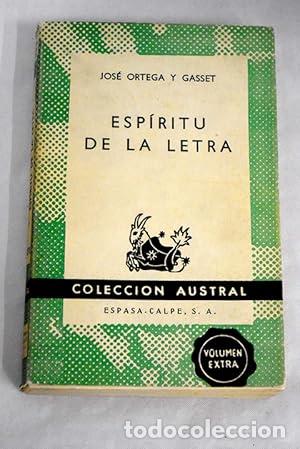 Libros: Esp&iacute;ritu de la letra - Foto 1
