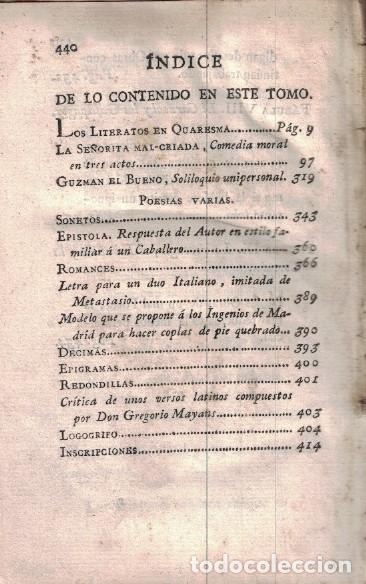 Libros: COLECCI&Oacute;N DE OBRAS EN VERSO Y PROSA. - Yriarte. Tom&aacute;s de, - Foto 2