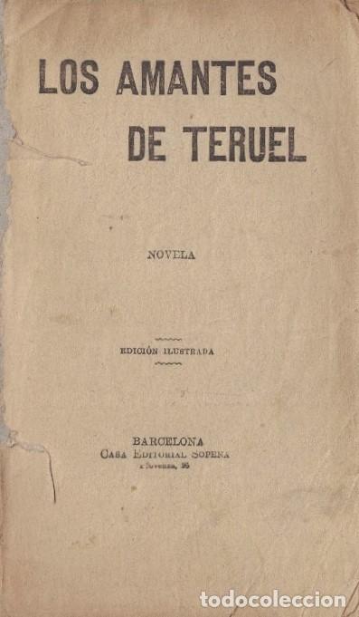 Libros: LOS AMANTES DE TERUEL. - An&oacute;nimo. - Foto 1