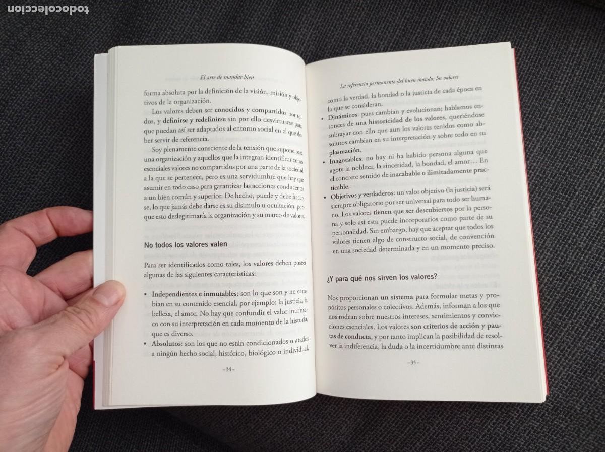 Libros: Libro El arte de mandar bien. Querer, poder, saber. Francisco Gan Pampols. Plataforma editorial. - Foto 10