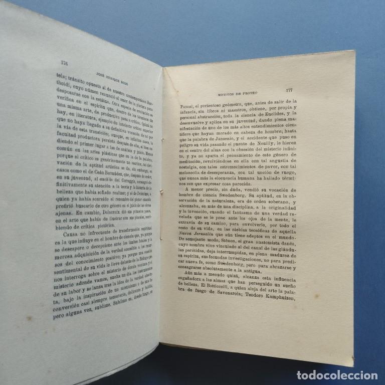 Libros: Motivos de Proteo. - Rod&oacute;, Jos&eacute; Enrique. - Foto 4