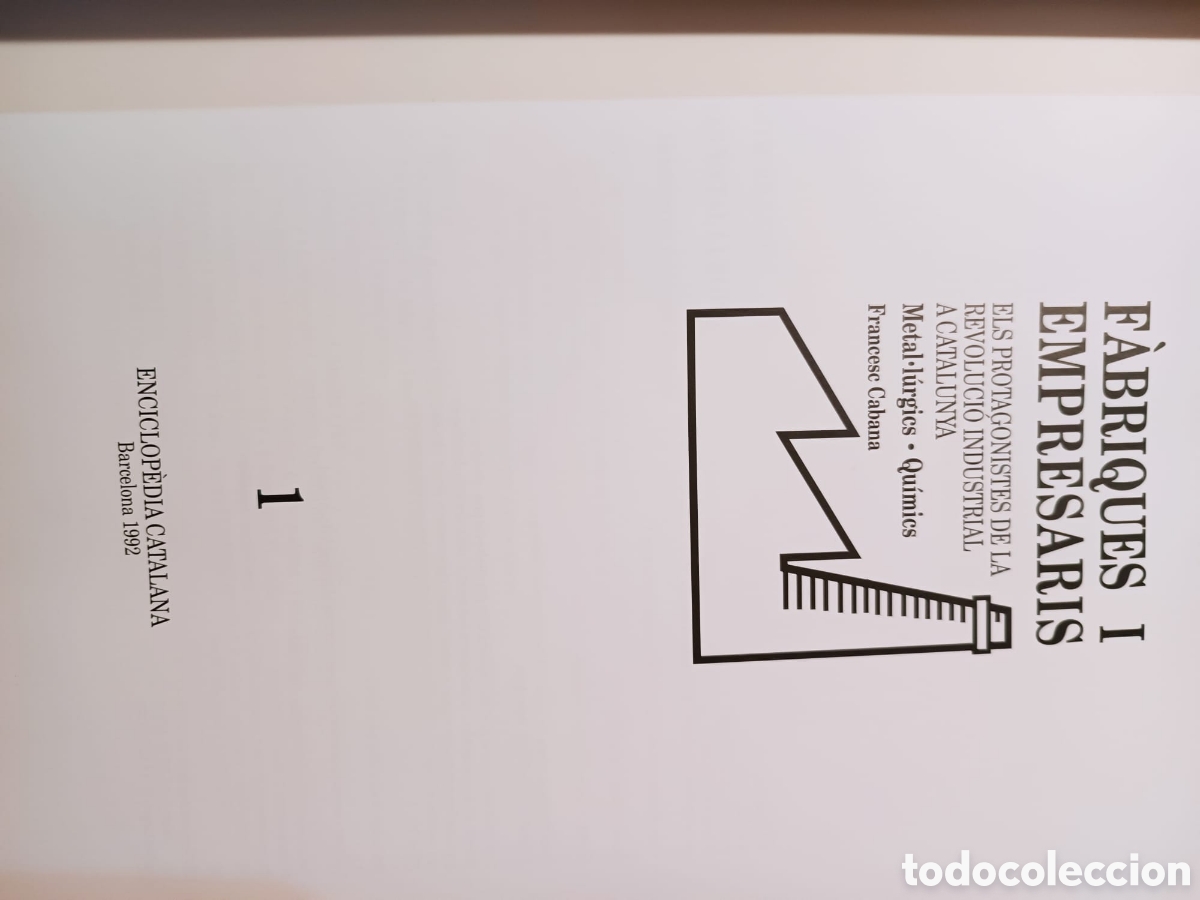 Libros: F&agrave;briques i empresaris, Francesc Cabana - Foto 3