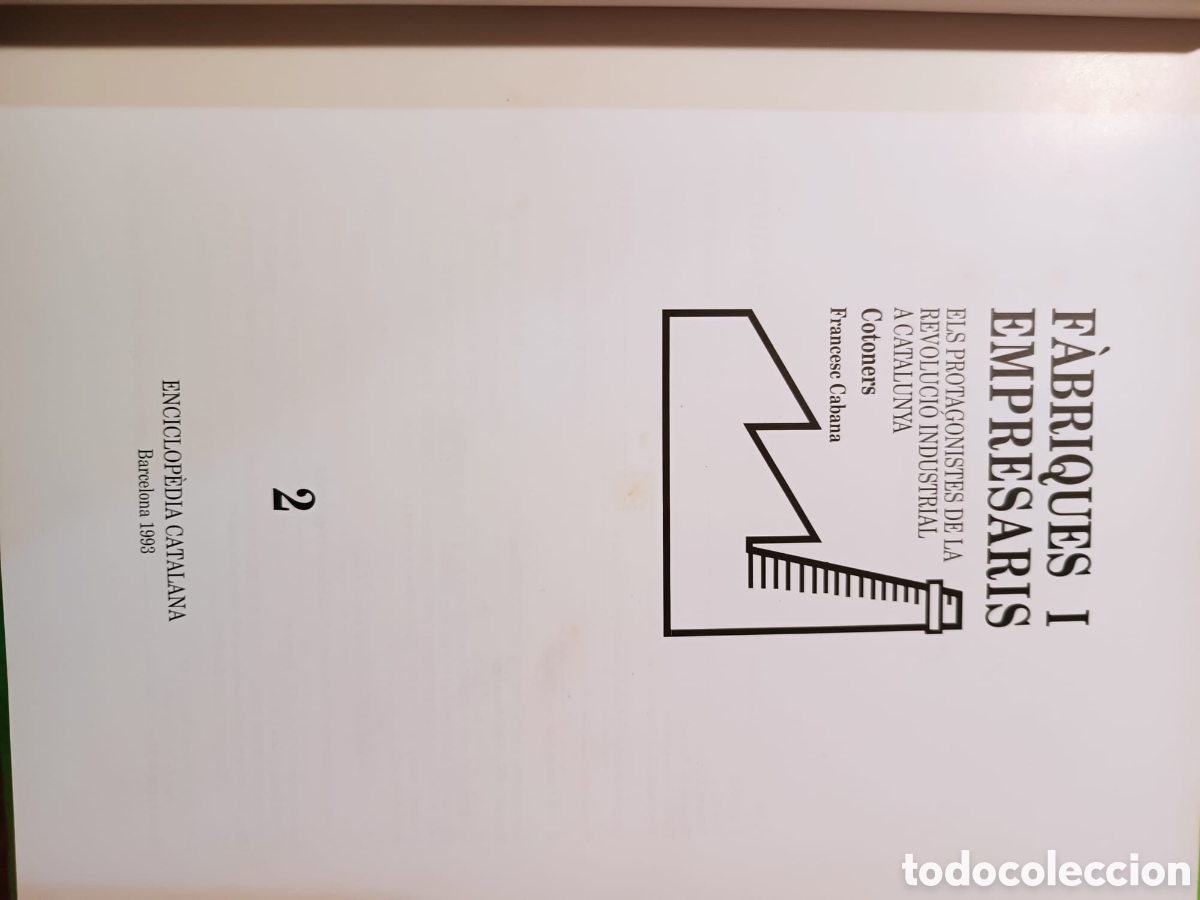 Libros: F&agrave;briques i empresaris, Francesc Cabana - Foto 11