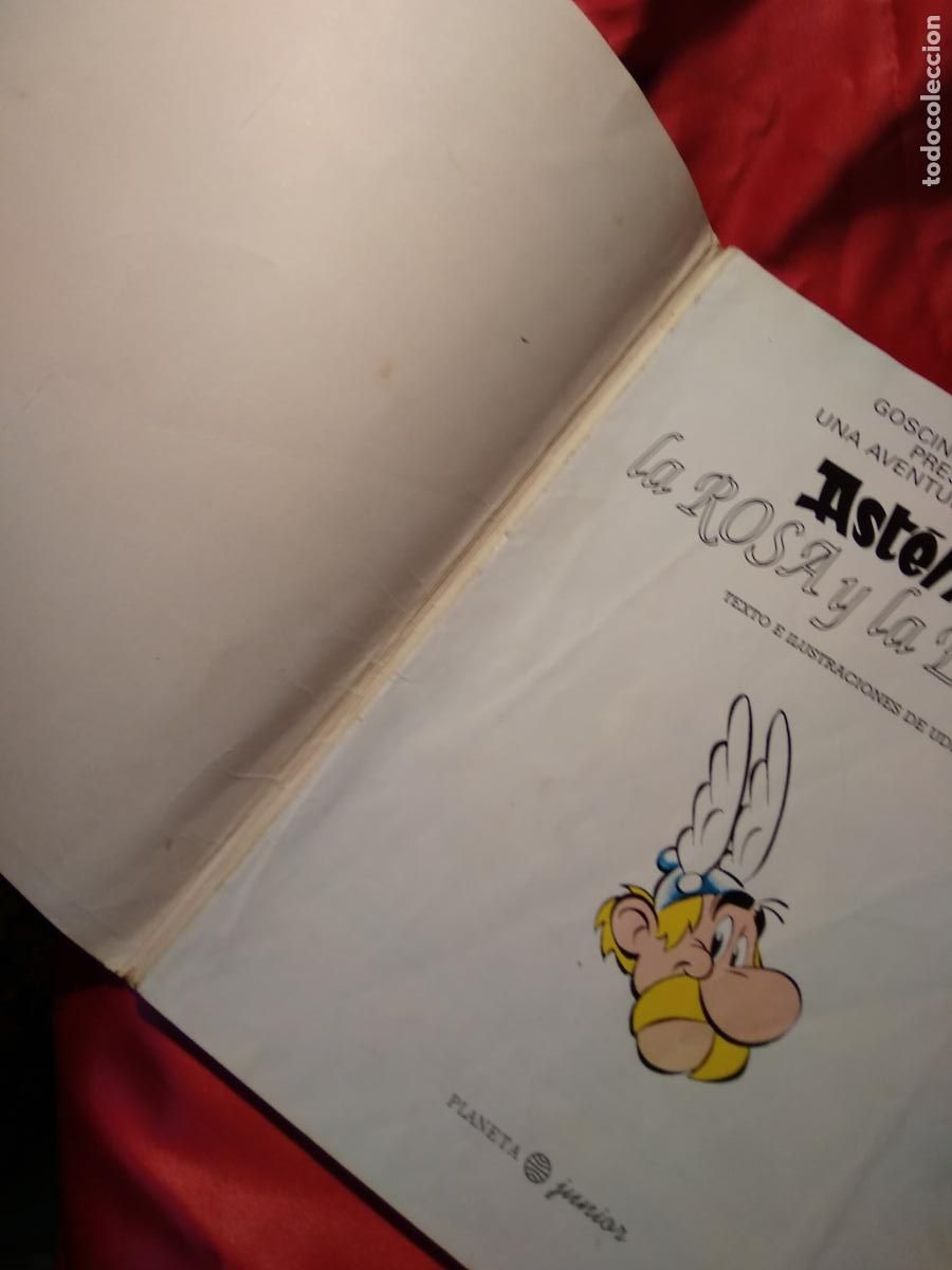 Libros: Asterix la Rosa y la Espada R.Goscinny A. Uderzo Q.631 - Foto 2