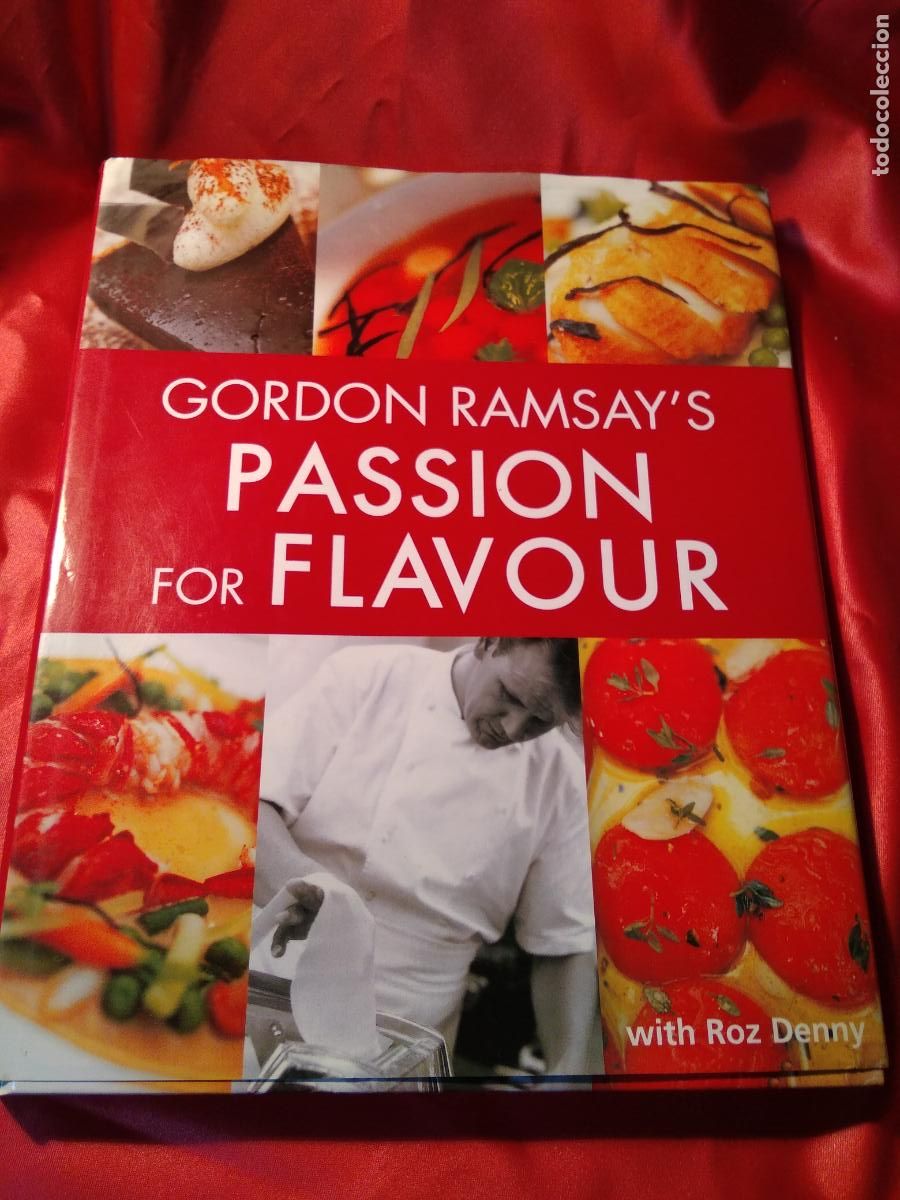 Livros em segunda m&atilde;o: Passion for flavour Gordon Ramsay's Q.647