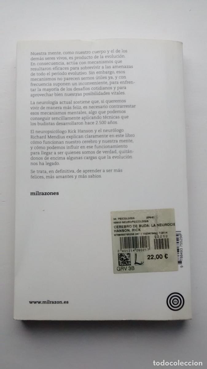 Libros: El cerebro de Buda - Rick Hanson, Richard Mendius - Foto 2