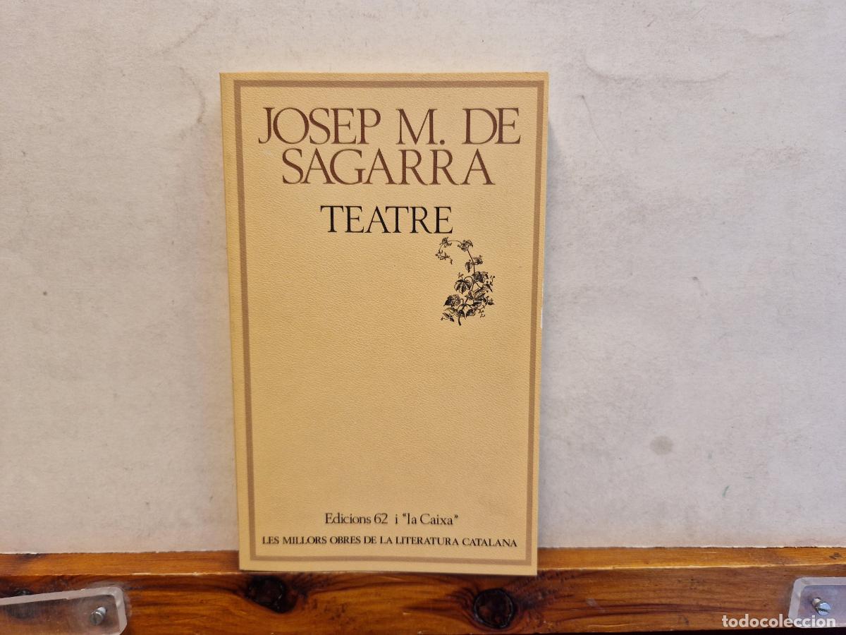 Libros: JOSEP M. DE SAGARRA. TEATRE. - Foto 1