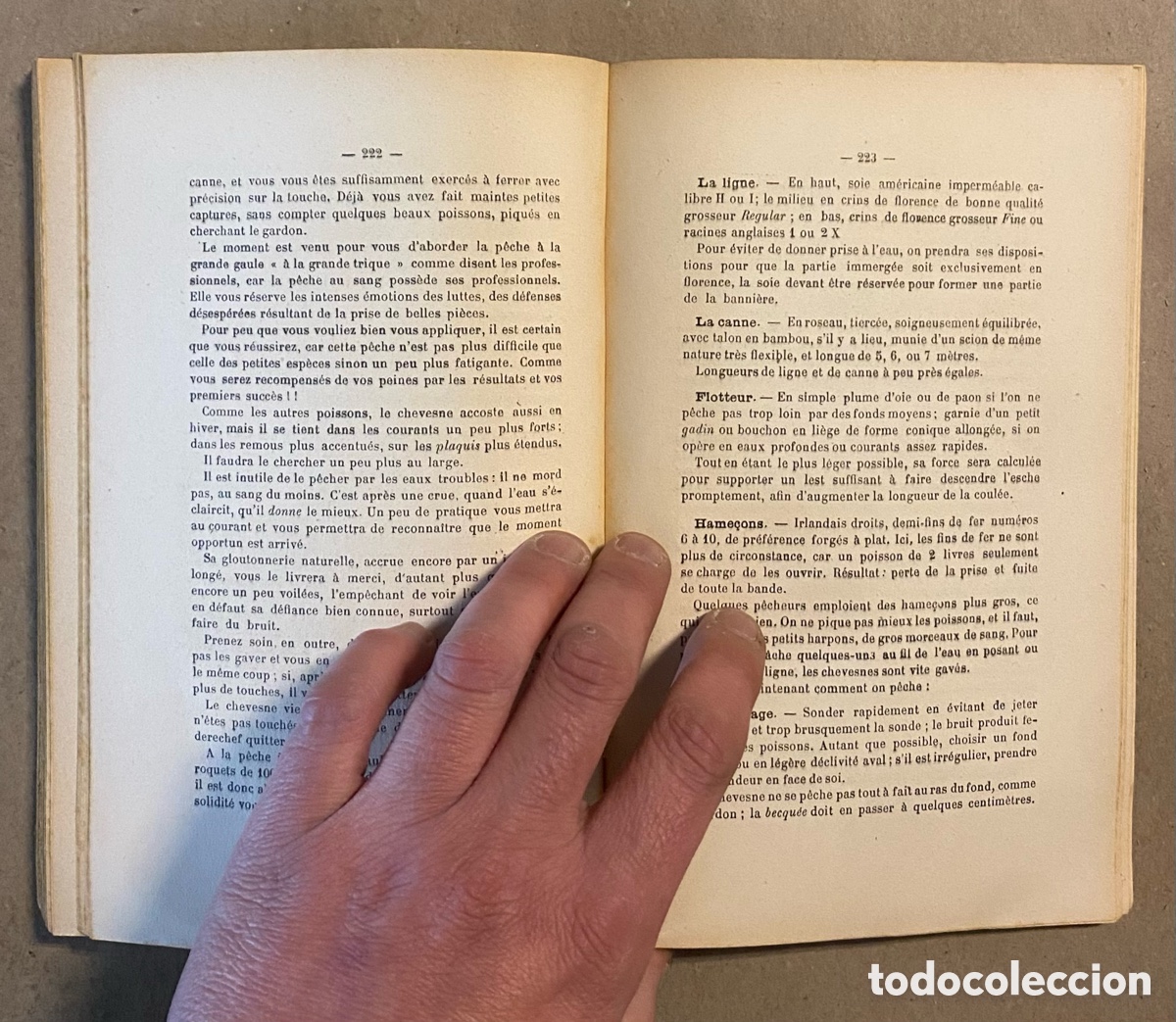 Libros: COMMENT PECHER?. A. GOBINOT. &Eacute;DITIONS HALIEUTIQUES 1921. - Foto 7