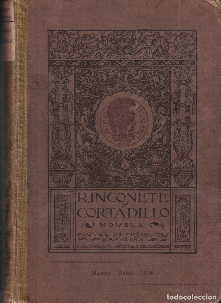 Libros: RINCONETE Y CORTADILLO. - Cervantes Saavedra. Miguel de, - Foto 1