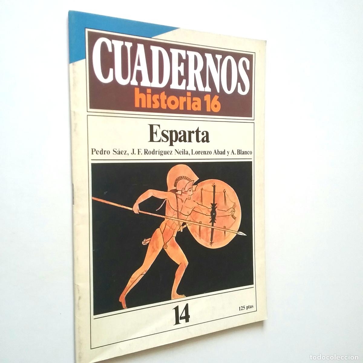 Libros: VV. AA. - Esparta (Cuadernos, 14. Historia 16) - Foto 1