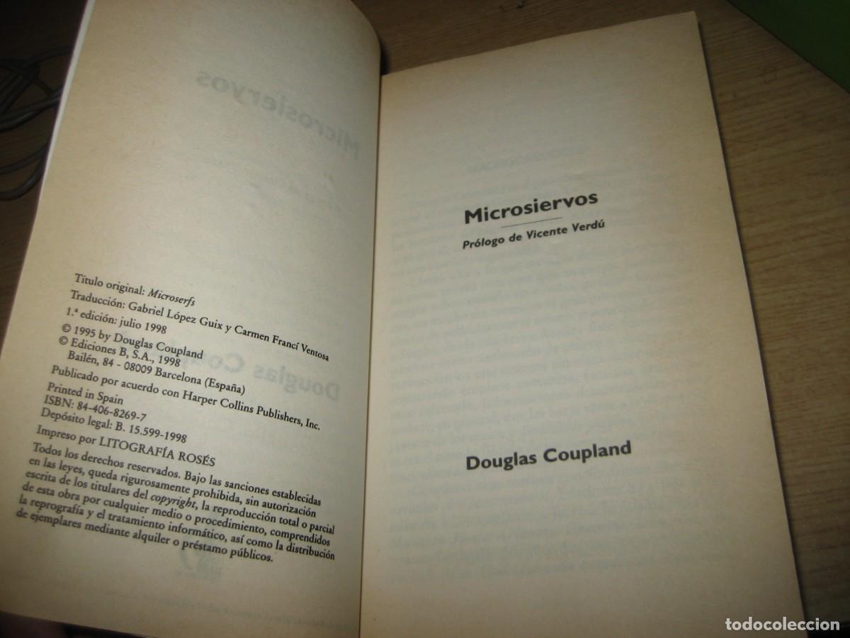 Libros: Microsiervos . Douglas Coupland . ediciones Zeta 1998 . silicon Valley - Foto 3