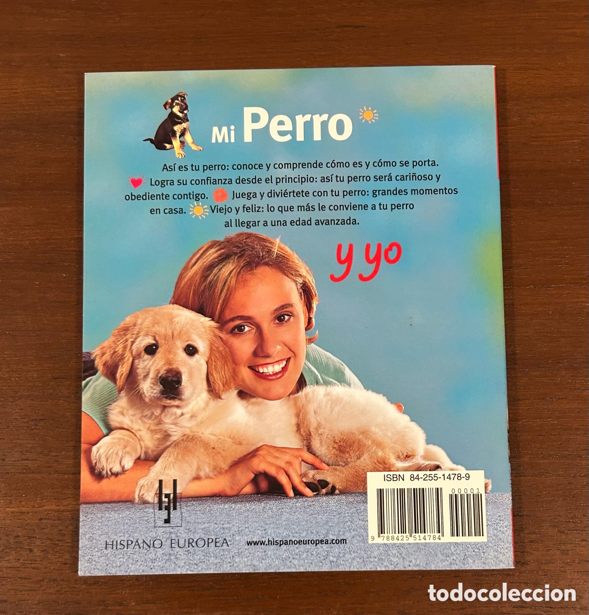 Libros: MI PERRO Y YO. HISPANO EUROPEA - Foto 2