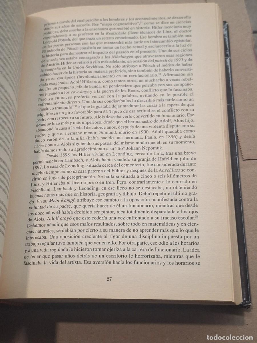 Libros: Hitler. Marlis Steinert Vergara - Foto 12