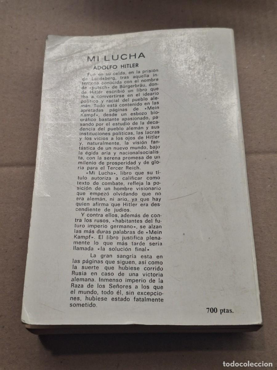 Libros: Mi lucha. Adolf Hitler. Editorial Antalbe. - Foto 4