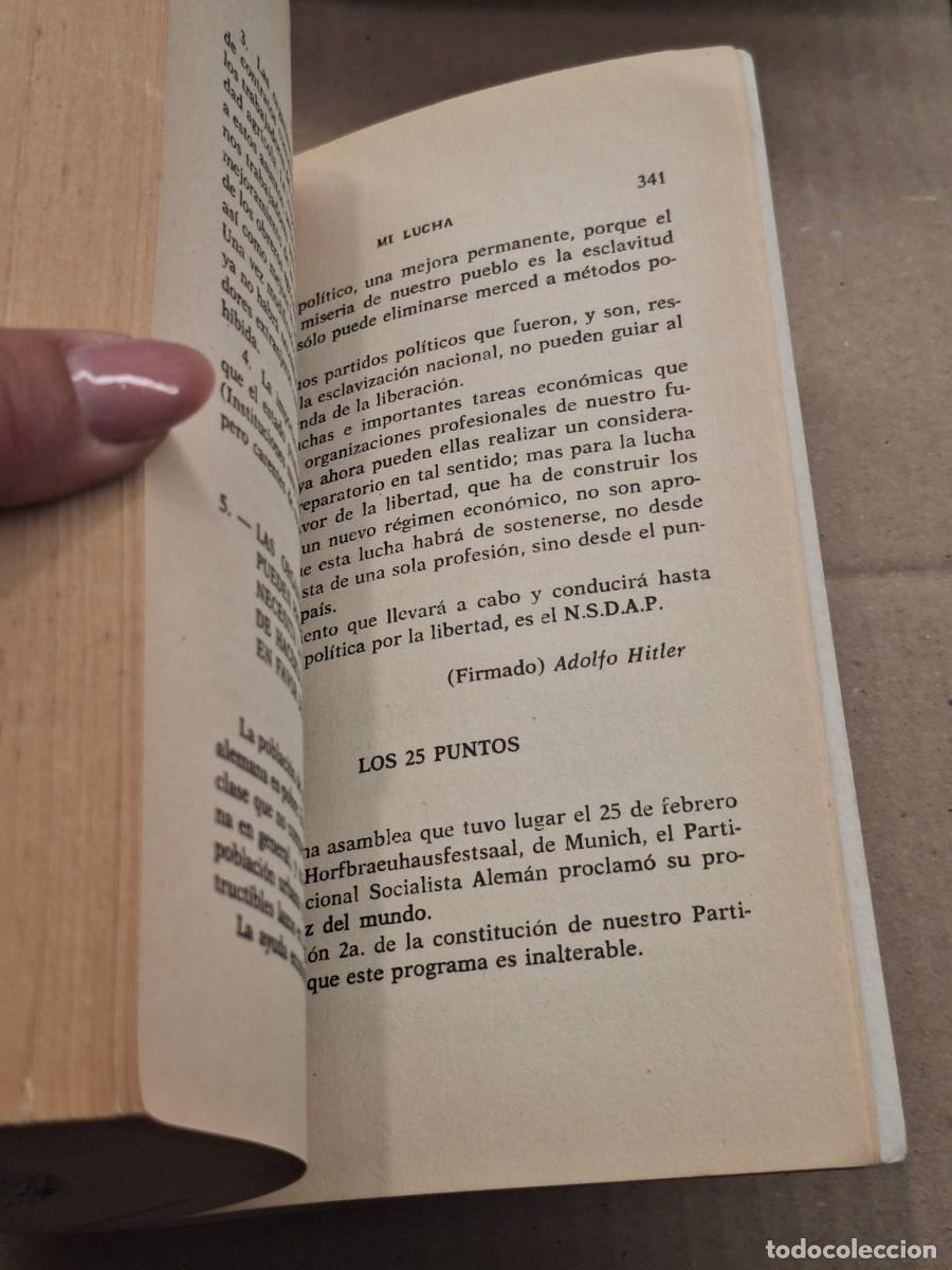 Libros: Mi lucha. Adolf Hitler. Editorial Antalbe. - Foto 6