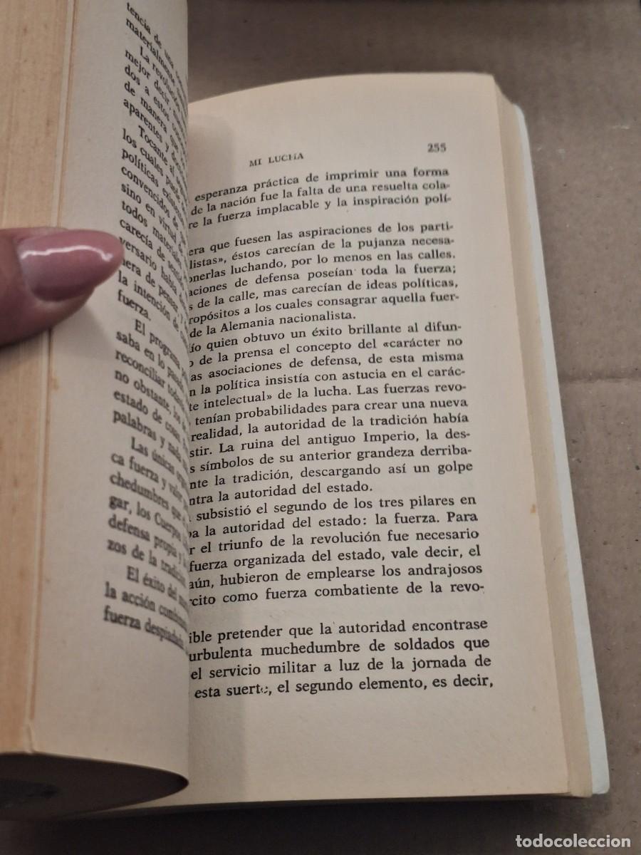Libros: Mi lucha. Adolf Hitler. Editorial Antalbe. - Foto 7