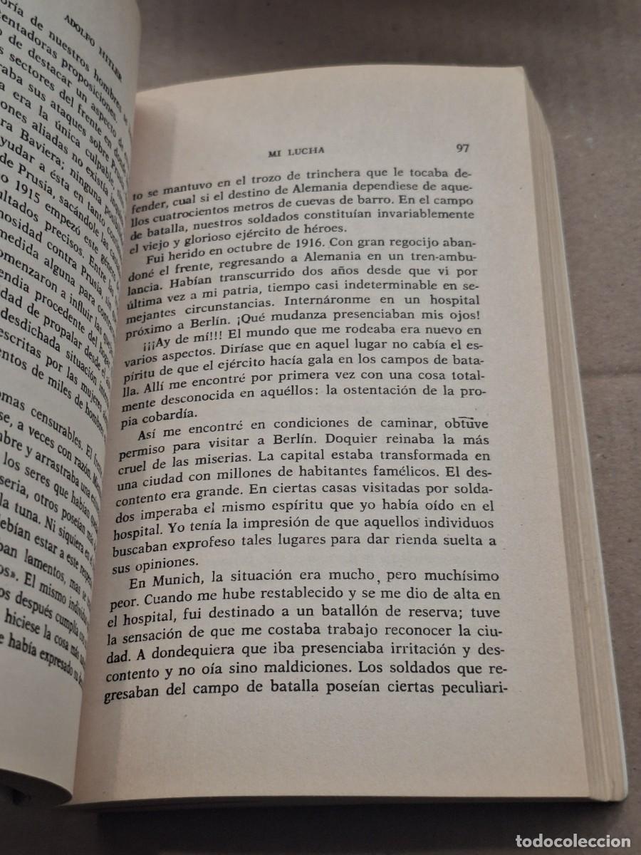 Libros: Mi lucha. Adolf Hitler. Editorial Antalbe. - Foto 9