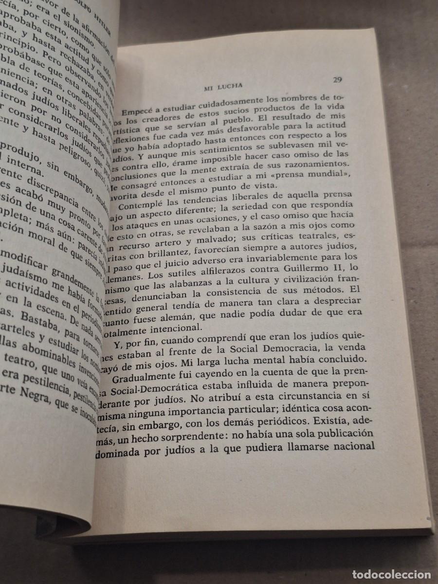 Libros: Mi lucha. Adolf Hitler. Editorial Antalbe. - Foto 10
