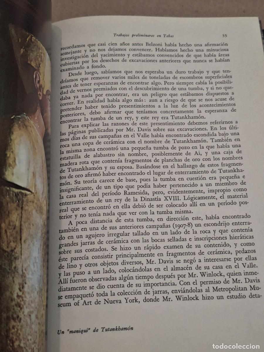 Libros: La Tumba de Tutankhamo - Howard Carter - Foto 10