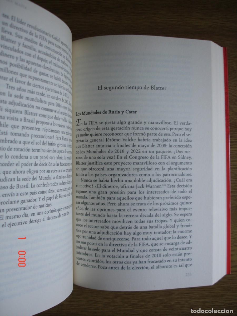 Libros: FIFA MAFIA - THOMAS KISTNER - EDITORIAL C&Oacute;RNER, 2015 - 1&ordf; EDICI&Oacute;N - MUY BUEN ESTADO - Foto 5