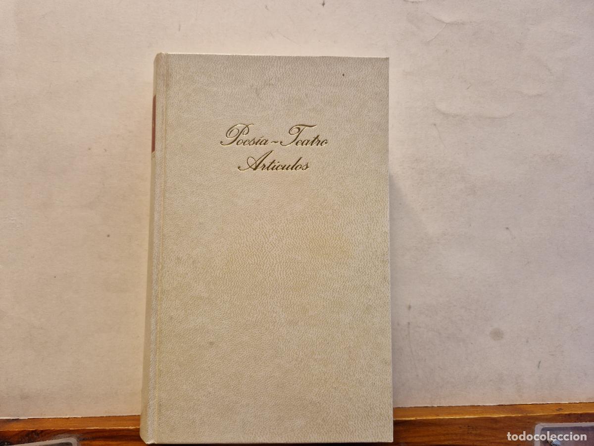 Libros: POESIA- TEATRO. ARTICULOS. CIRCULO DE LECTORES. - Foto 1