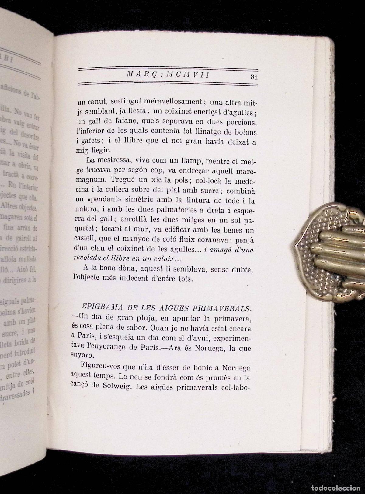 Libros: GLOSARI. Volum II. MCMVII. - DORS, Eugeni. (Xenius) - Foto 2