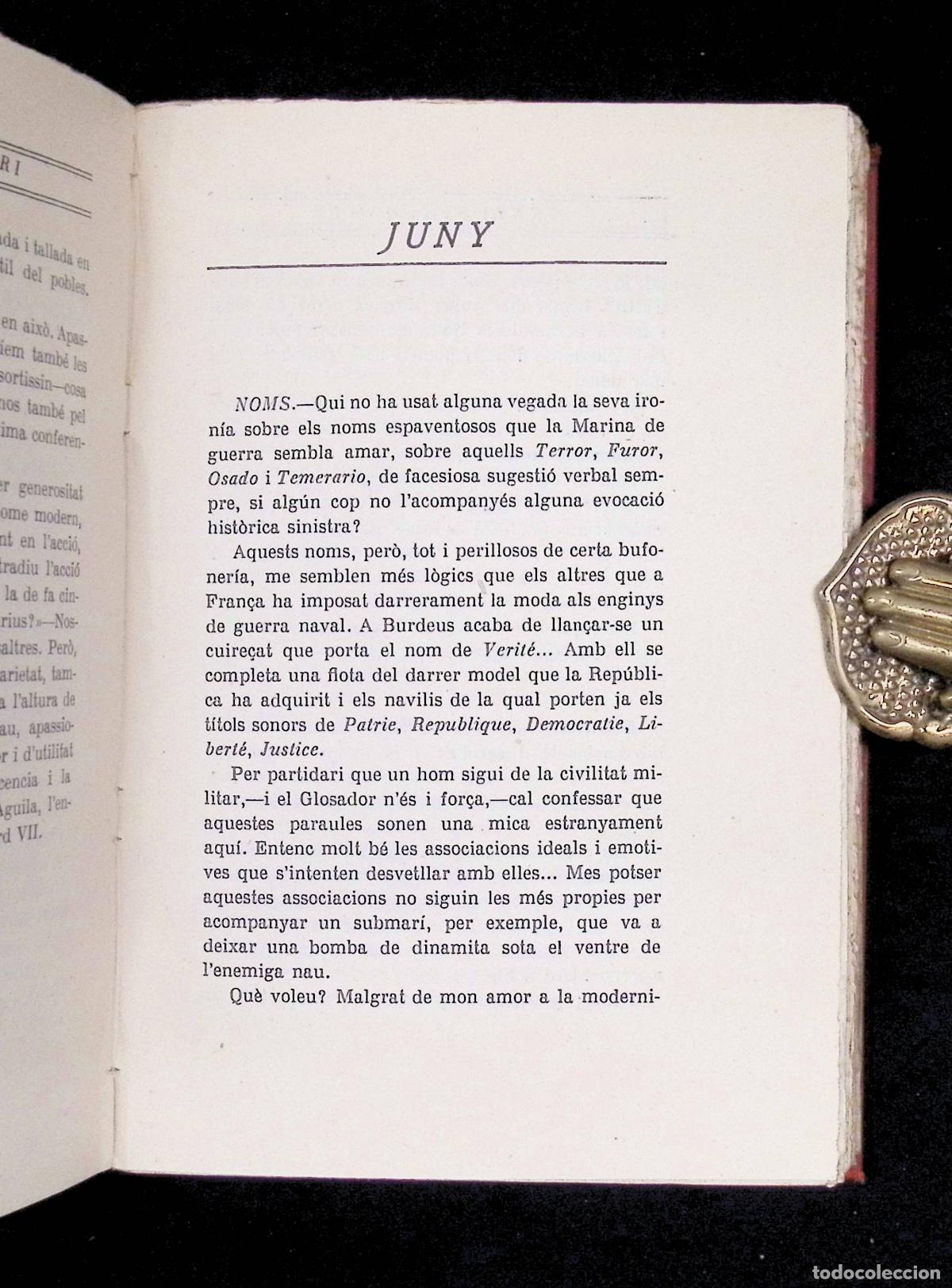 Libros: GLOSARI. Volum II. MCMVII. - DORS, Eugeni. (Xenius) - Foto 3