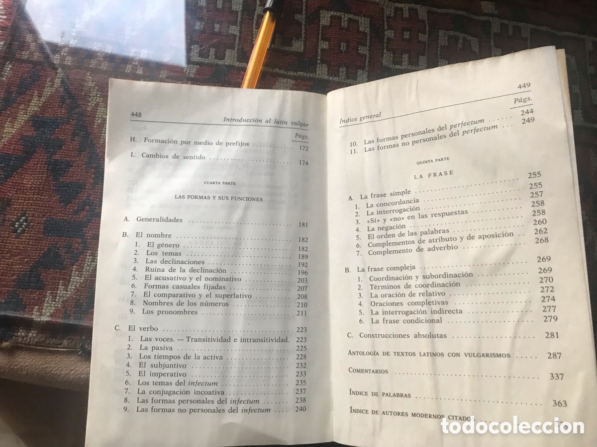 Libros: Introducci&oacute;n al lat&iacute;n vulgar. Veikko V&auml;&auml;n&auml;nen. - Foto 7