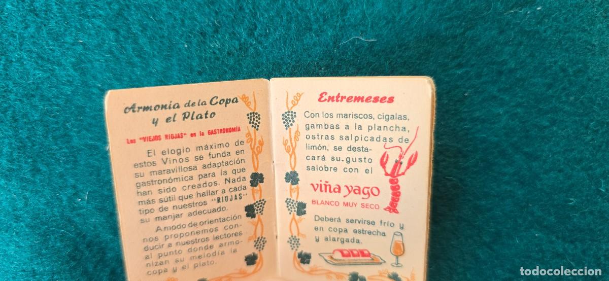 Libros: LIBRITO PUBLICIDAD BODEGAS RIOJA SANTIAGO - HARO - Foto 2