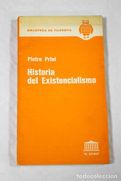 Libros: Historia del Existencialismo.- Prini, Pietro - Foto 1