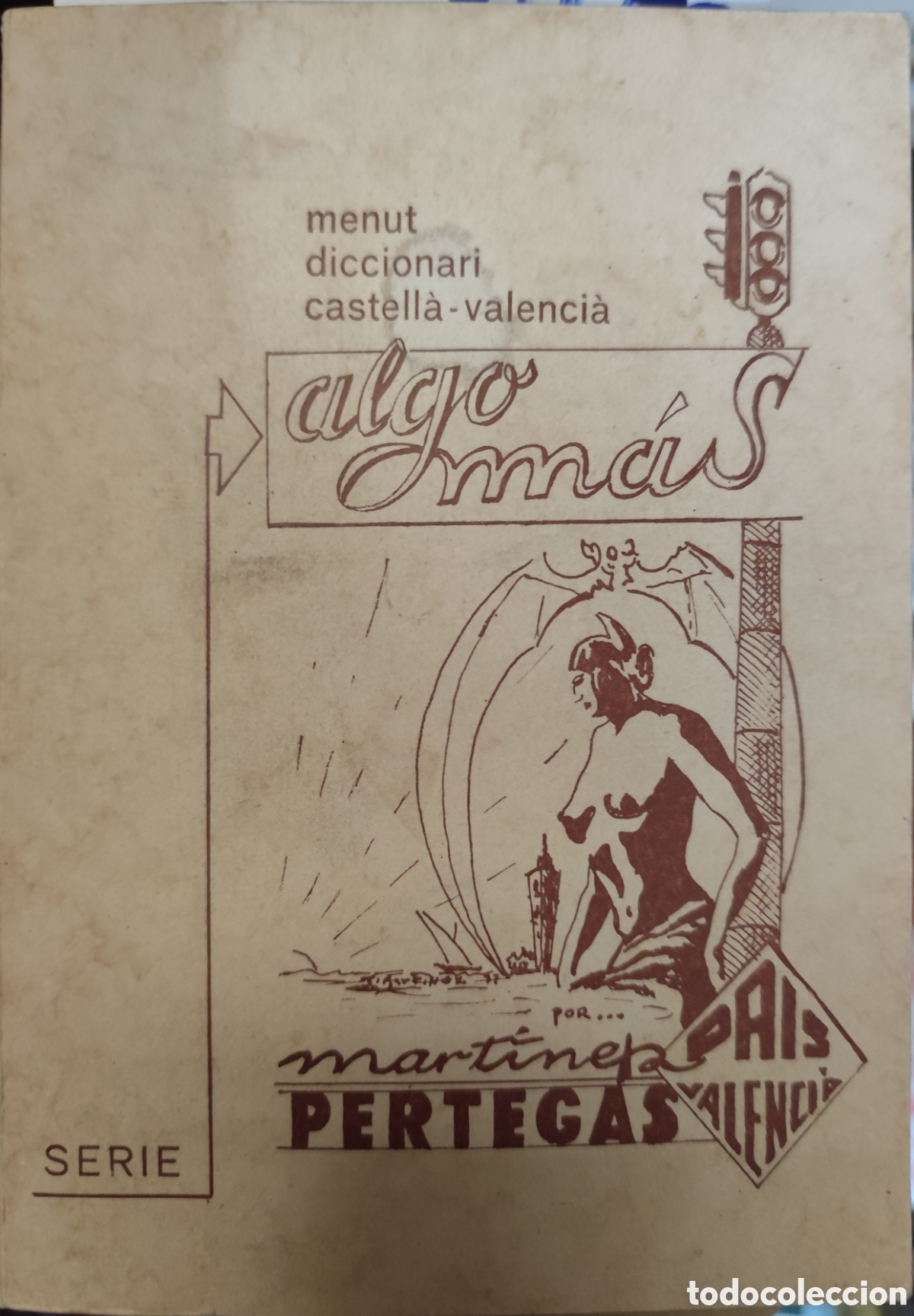 Libros: MENUT DICCIONARI CASTELLA-VALENCIA - MARTINEZ PERTEGAS - Foto 1