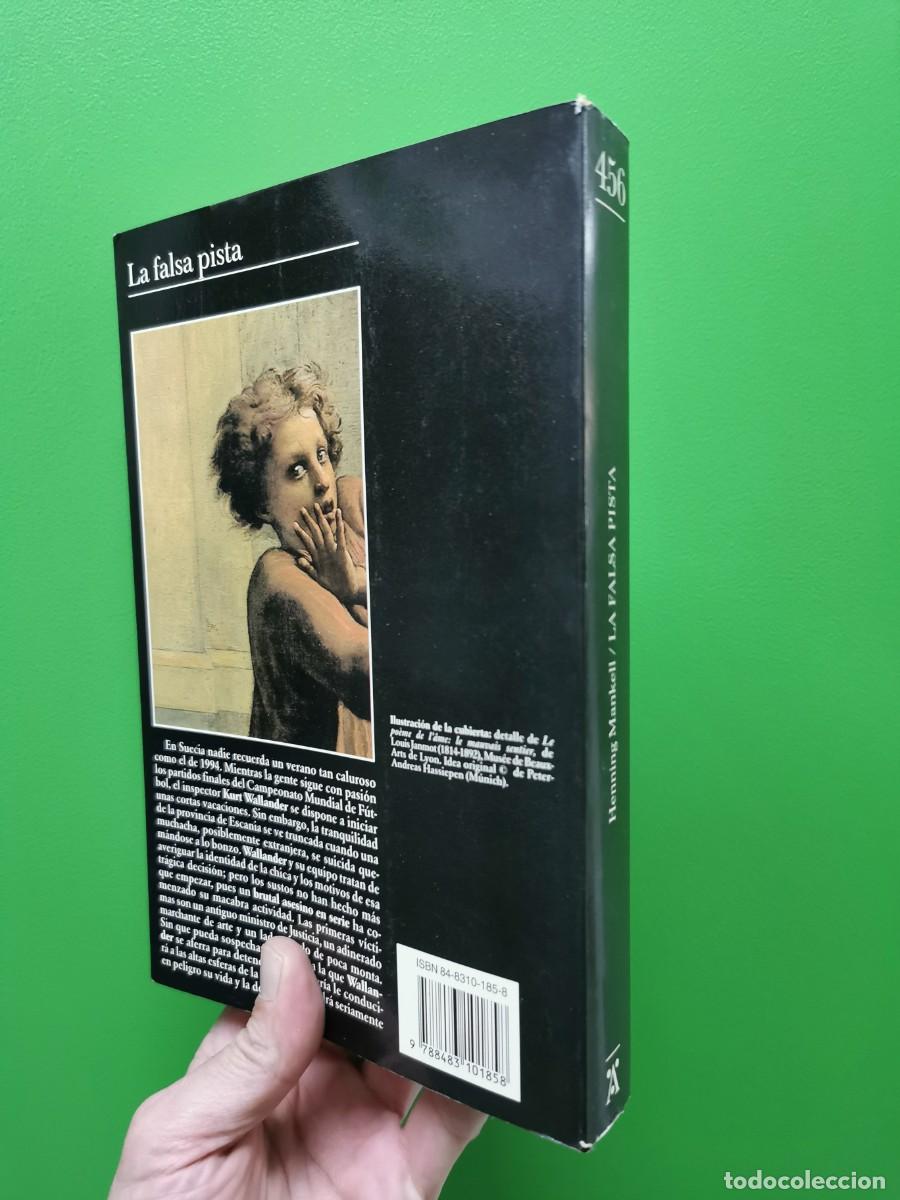 Libros: LA FALSA PISTA. HENNING MANKELL - SIN LEER - Foto 2