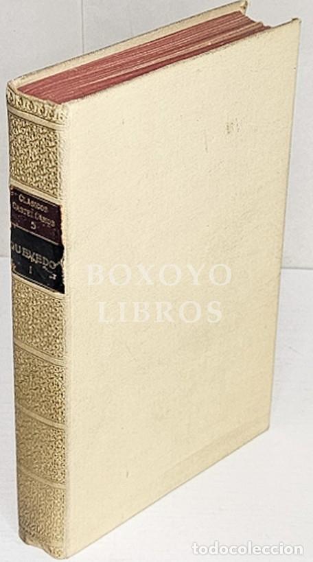 Libros: QUEVEDO, Francisco de. Vida del Busc&oacute;n. Pr&oacute;logo y notas de Am&eacute;rico Castro - Foto 1