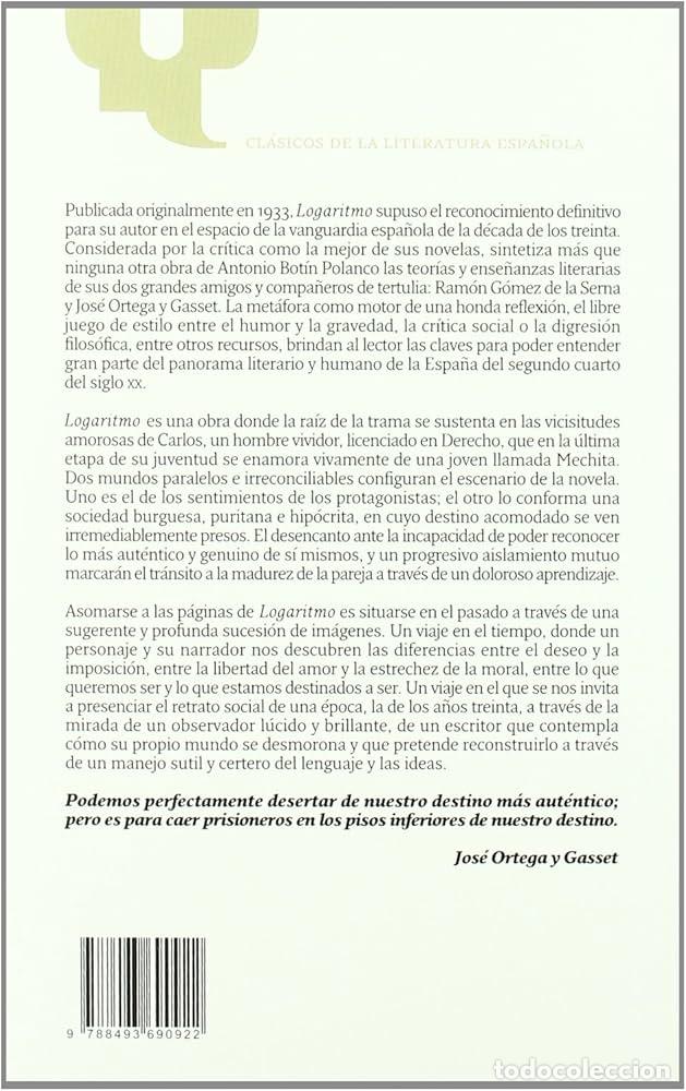 Libros: LOGARITMO - Antonio Bot&iacute;n Polanco - Foto 2