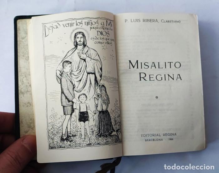 Libros: MISALITO REGINA - P. Luis Ribera - Foto 3
