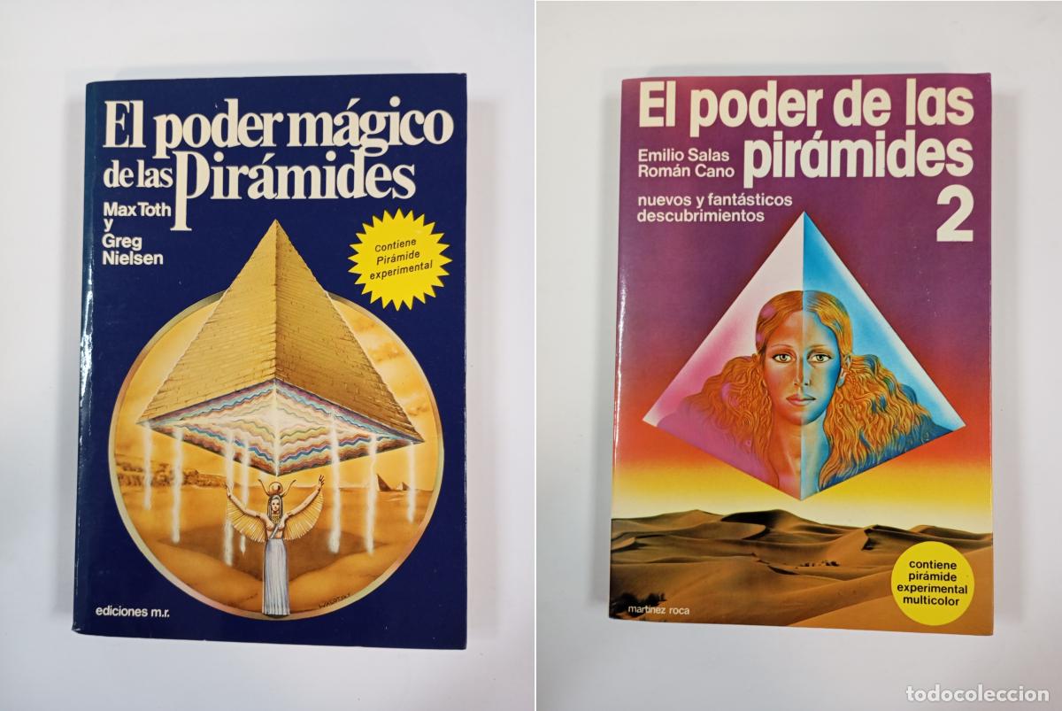 Libros: EL PODER M&Aacute;GICO DE LAS PIR&Aacute;MIDES. 1 Y 2. - EMILIO SALAS. ROM&Aacute;N CANO. TDK744B - Foto 1