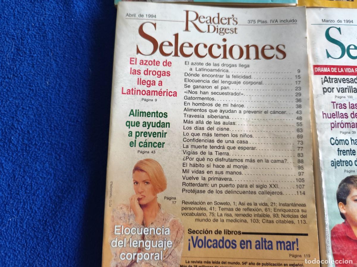 Libros: Lote 7 Revistas Readers Digest 1994 - Foto 5
