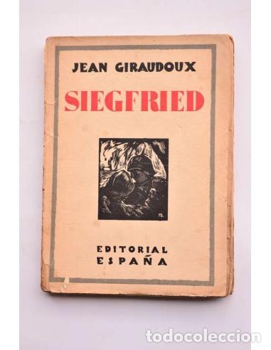 Libros: Siegfried. Pieza en cuatro actos - GIRAUDOUX, Jean - Foto 1